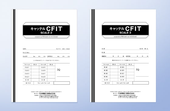 キャッテルCFIT〈 知能検査 〉